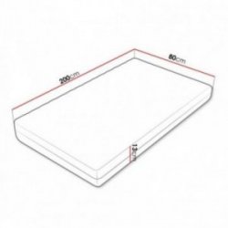 Uno 13 80X200 Zrolowany matrac