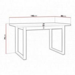 Ikon 3M Laminat asztal
