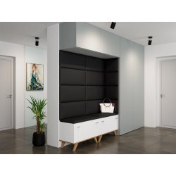 Pag ifjúsági szobába kárpitozott falpanel 40x30